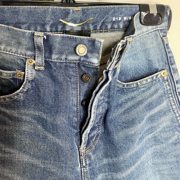 Saint Laurent High Rise Slim Fit Jeans - Picture 3 of 10